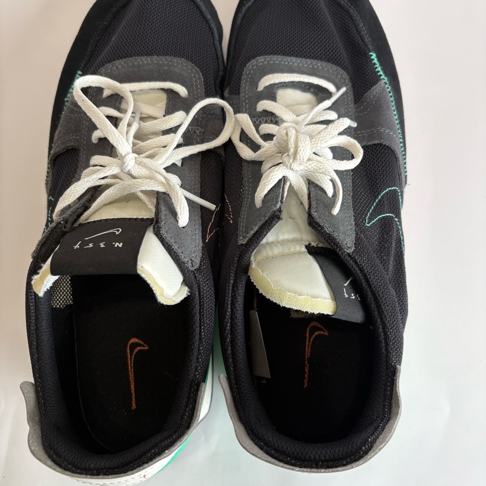 NIKE Mens 11.5 Daybreak Black Menta Sneakers Type N 354 Running Shoes CJ1156-001 - Picture 8 of 11